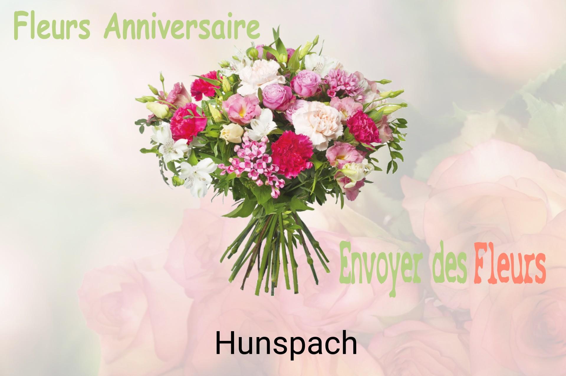Bouquet de fleurs d’anniversaire livré à Hunspach